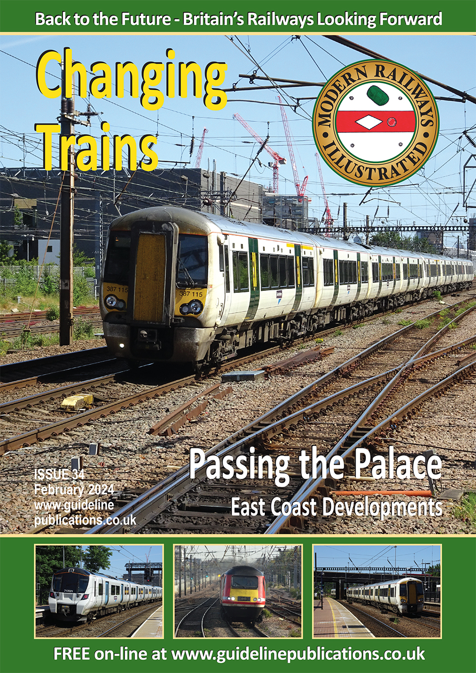Guideline Publications Ltd Modern Railways Illustrated February 24 - Digital Only February 24 